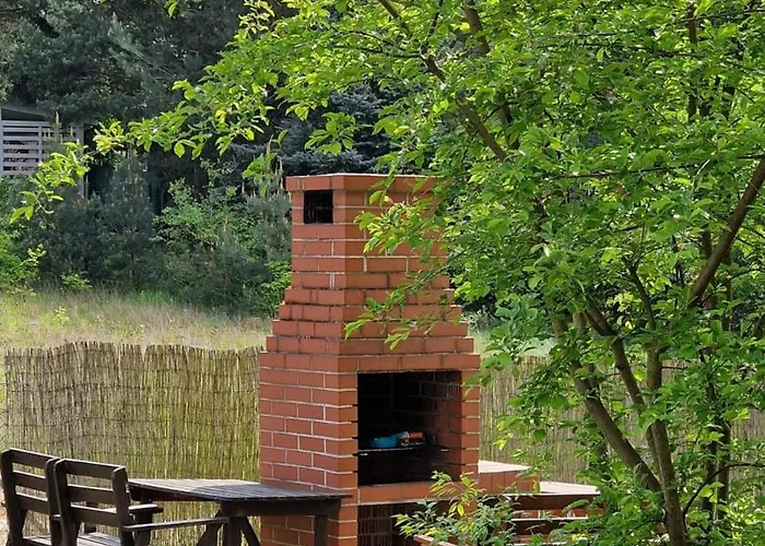 Letniskowe Pod Aniolem Wielen Деревянный коттедж Велен-Заобжанский