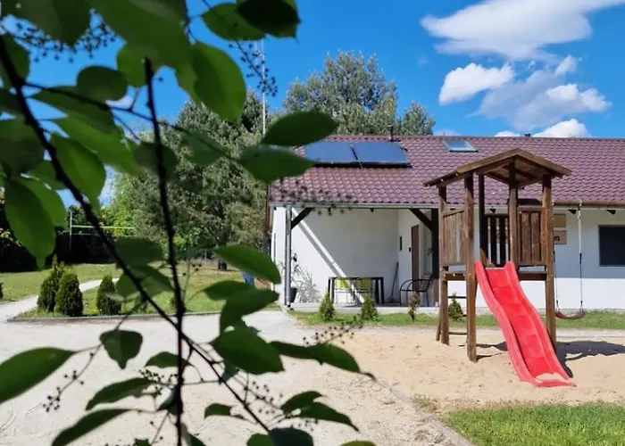 Деревянный коттедж Letniskowe Pod Aniolem Wielen